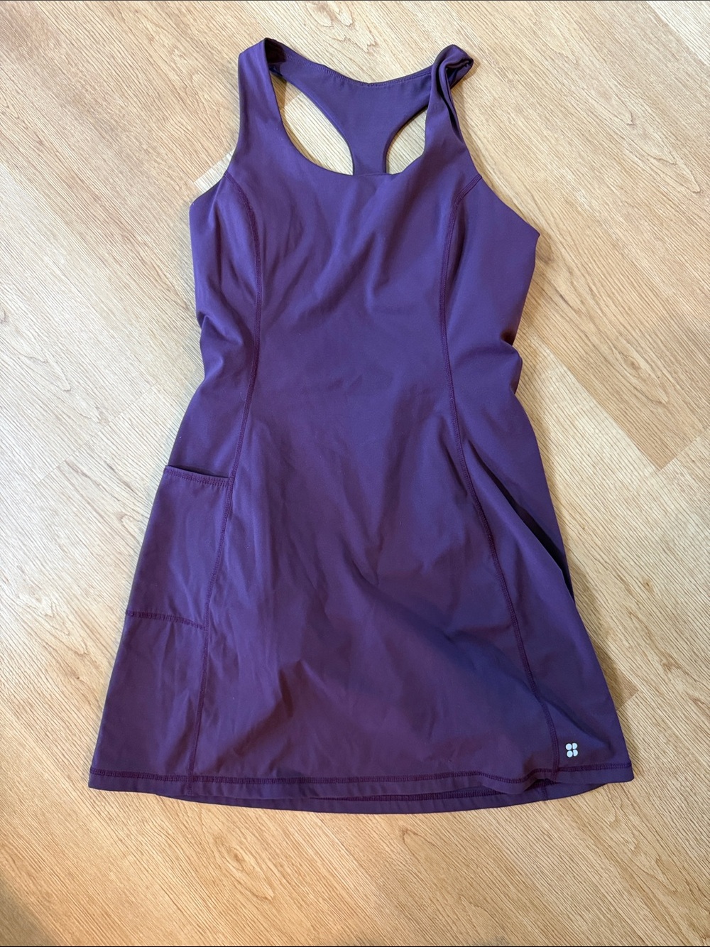 Sweaty Betty Plum Racerback Tennis Dress